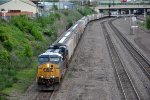 Westbound phosphate empties